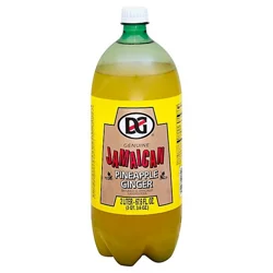 DG Jamaican Pineapple Ginger Soda - 2 liter