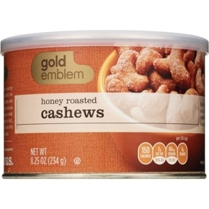 slide 1 of 1, CVS Gold Emblem Honey Roasted Cashews, 8.25 oz