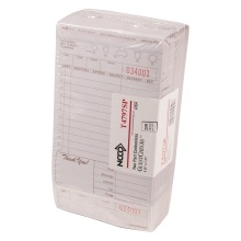 slide 1 of 1, National Checking Guest Check Books, 250 ct