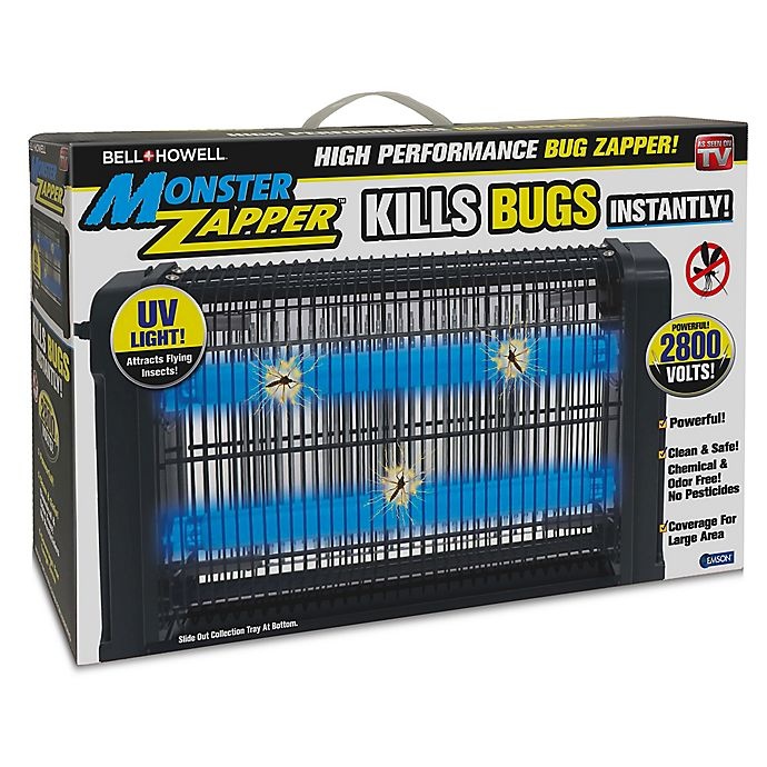 slide 1 of 1, Bell + Howell Monster Pest Zapper - Black, 1 ct