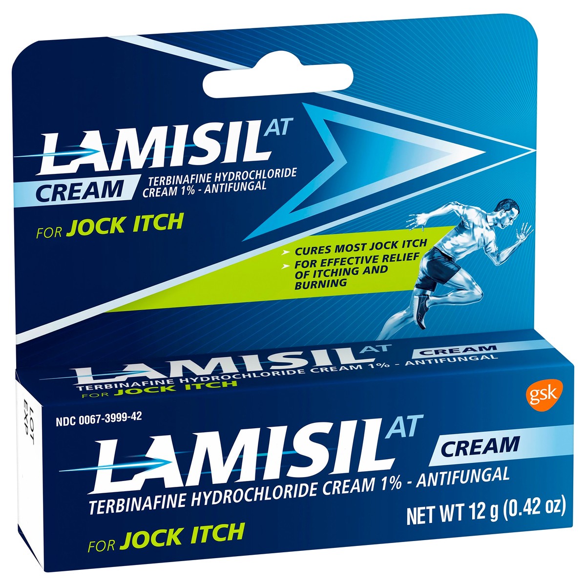 slide 2 of 9, Lamisil AT Antifungal Cream 12 oz, 0.42 oz