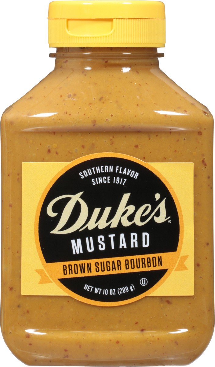 slide 4 of 9, Duke's® brown sugar bourbon mustard, 9.5 fl oz
