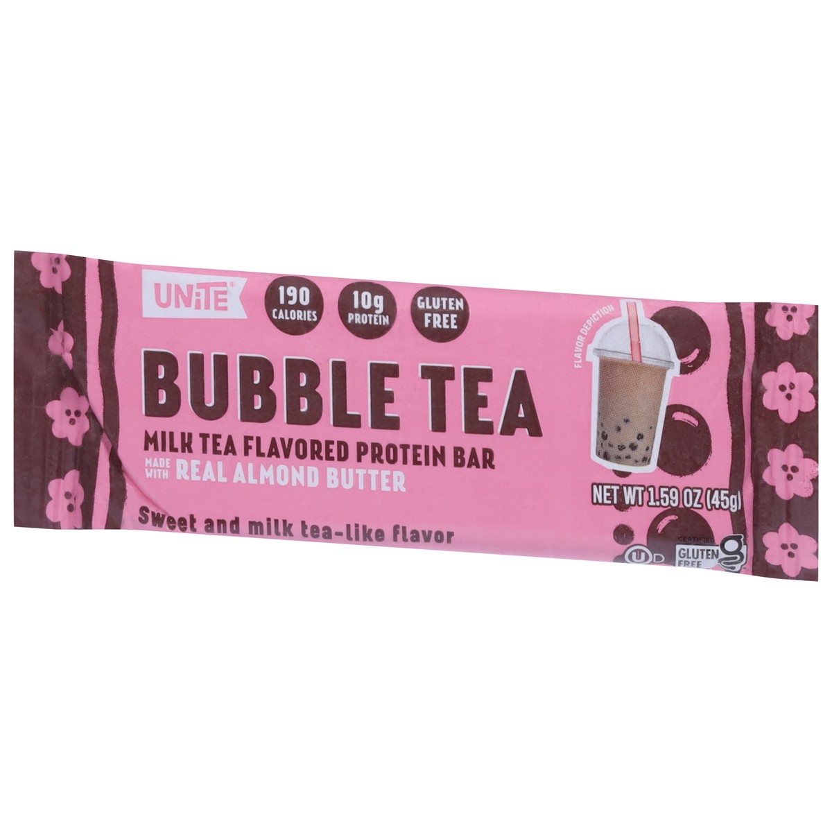 slide 7 of 13, Unite Bubble Tea Protein Bar 1.59 oz, 1.59 oz