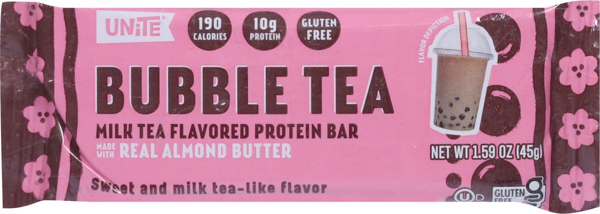 slide 13 of 13, Unite Bubble Tea Protein Bar 1.59 oz, 1.59 oz