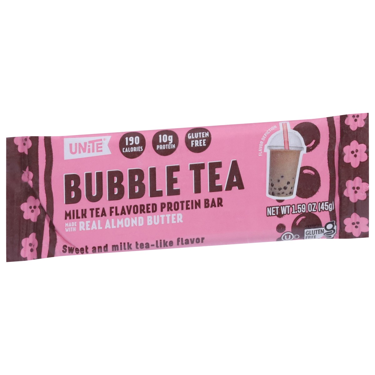 slide 9 of 13, Unite Bubble Tea Protein Bar 1.59 oz, 1.59 oz