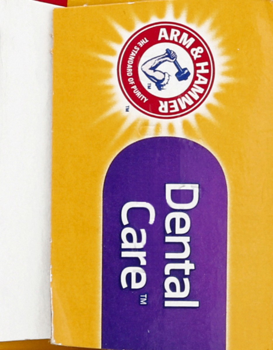 slide 2 of 4, ARM & HAMMER Dental Care Toothpaste- Maximum Level Baking Soda Toothpaste -, One 6.3oz Tube, Winter Mint- Fluoride Toothpaste, 6.3 oz