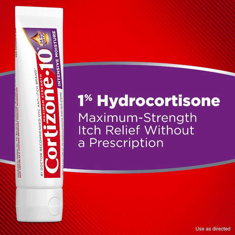 slide 8 of 8, Cortizone-10 Cortizone Maximum Strength Anti-itch Cream, 1 oz