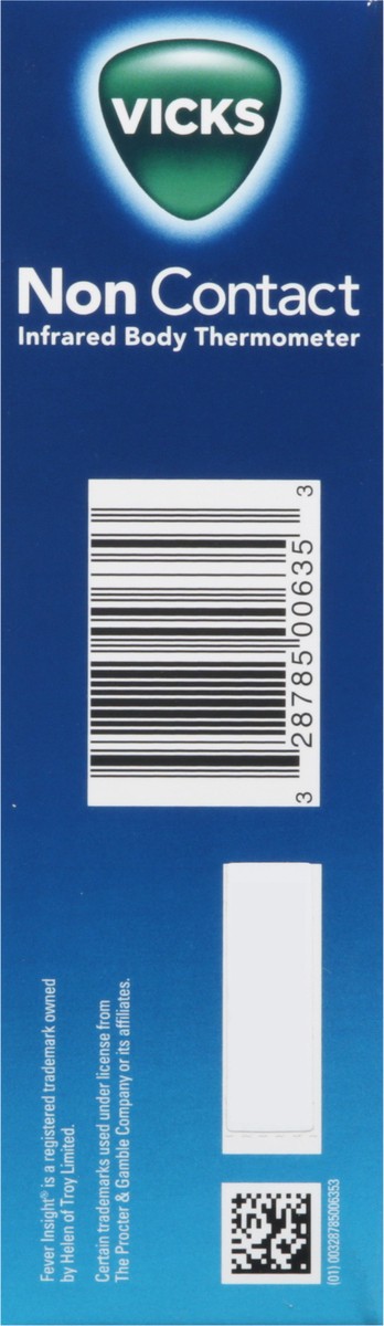 slide 2 of 12, Vicks Non Contact Infrared Body Thermometer, 1 ct