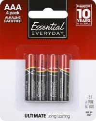 Essential Everyday Alk Aaa Batteries