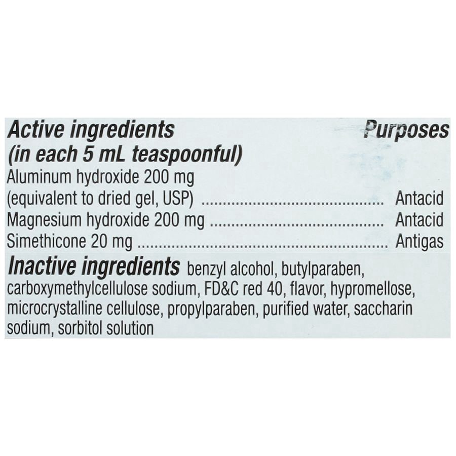 slide 3 of 5, Walgreens Comfort Antacid Cherry, 12 fl oz