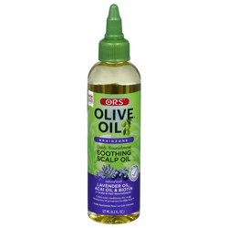 ORS Olive Oil Soothing Infused with Lavender Oil, Acai Oil & Biotin Scalp Oil 4.3 fl oz