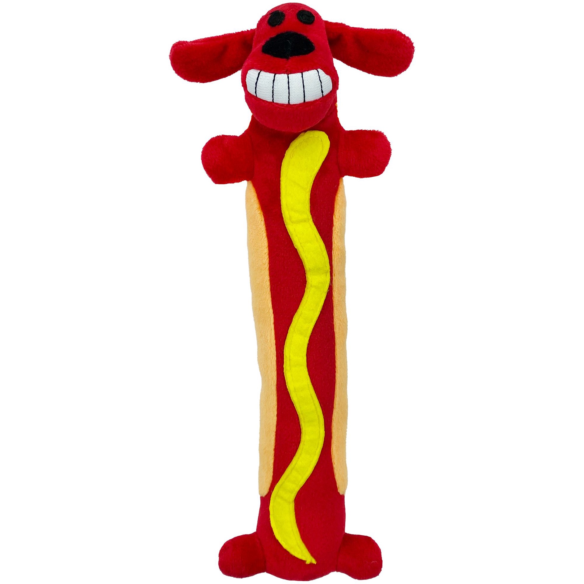 slide 1 of 1, MultiPet Hot Dog Bobo Dog Toy, 1 ct