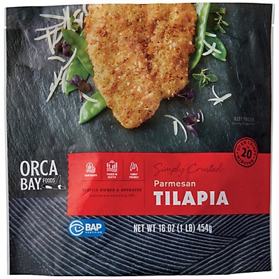 slide 1 of 1, Orca Bay Parmesan Crusted Tilapia, 16 oz