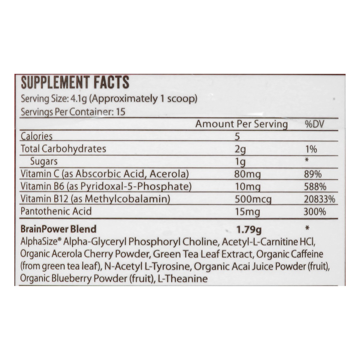 slide 12 of 12, BrainJuice Watermelon Daily Drink Mix 61.5 g, 2.2 oz