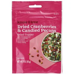 Know & Love Cranberry Pecan Topper 3 Ounces