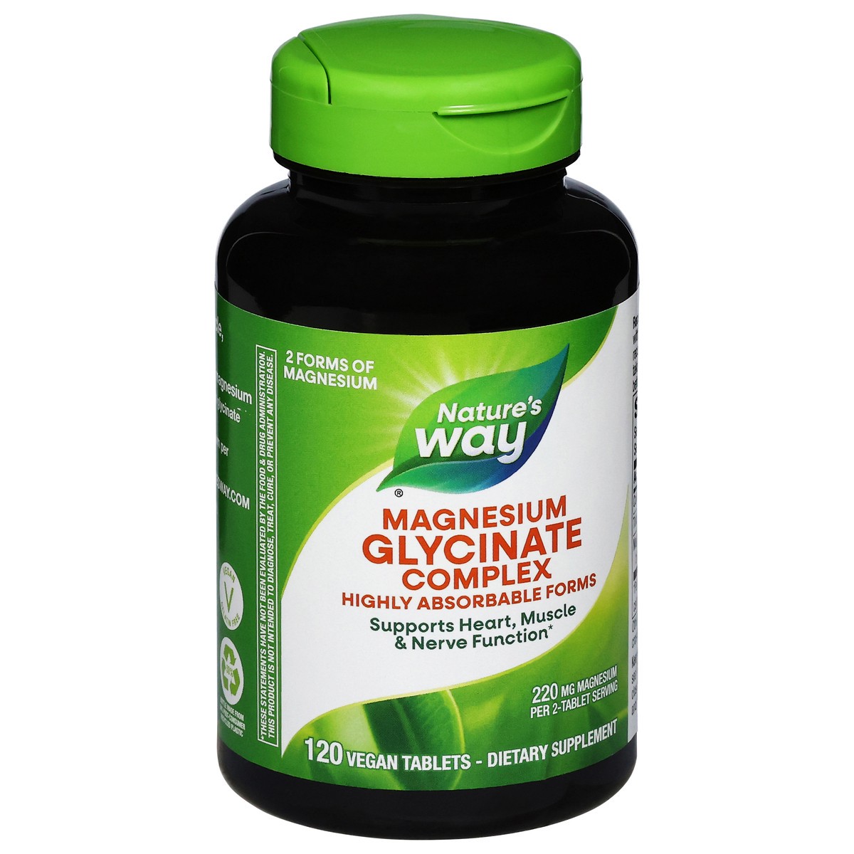 slide 13 of 14, Nature's Way Magnesium Glycinate Complex, 120 ct