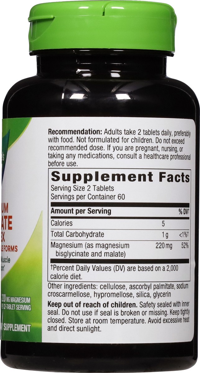 slide 4 of 14, Nature's Way Magnesium Glycinate Complex, 120 ct
