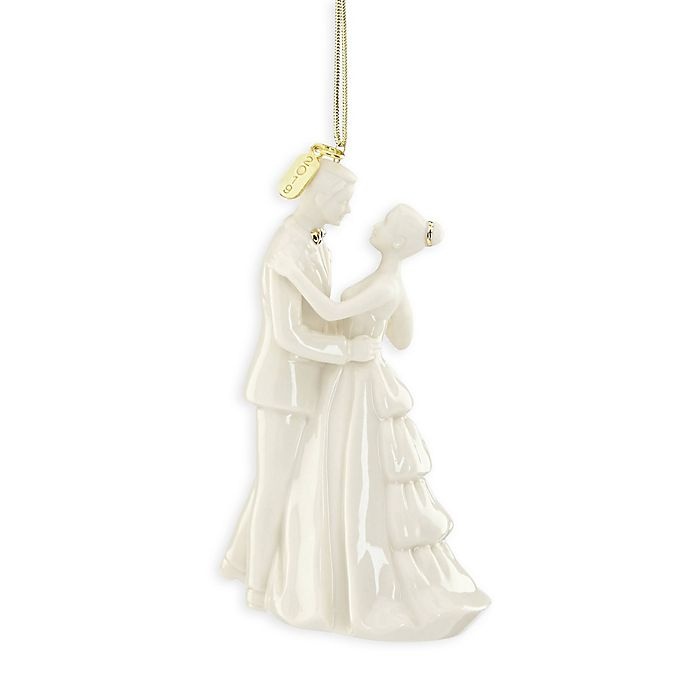 slide 1 of 1, Lenox 2019 Bride and Groom Christmas Ornament, 1 ct