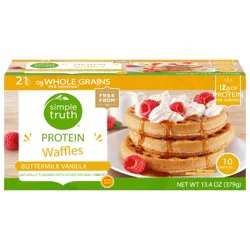 Simple Truth Buttermilk Vanilla Protein Waffles