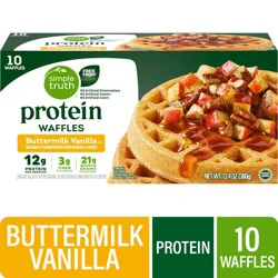 Simple Truth Buttermilk Vanilla Protein Waffles