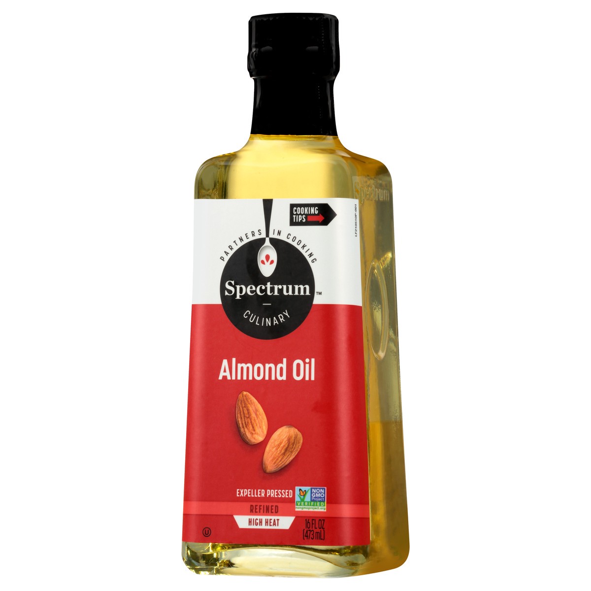 slide 5 of 9, Spectrum Culinary Almond Oil 16 fl. oz. Bottle, 16 fl oz