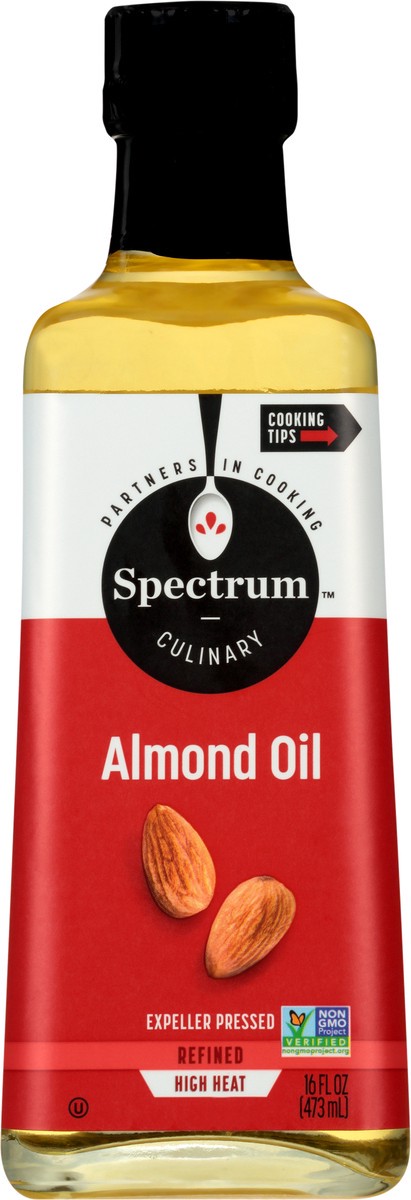 slide 8 of 9, Spectrum Culinary Almond Oil 16 fl. oz. Bottle, 16 fl oz