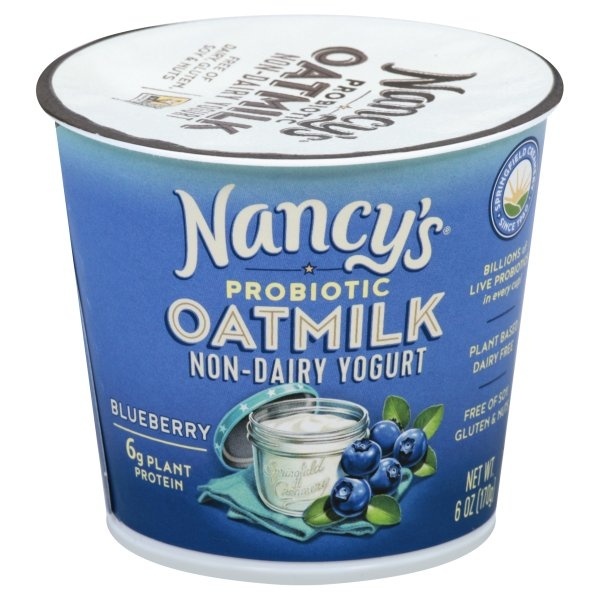 Nancy's Blueberry Oatmilk Yogurt 6 oz | Shipt