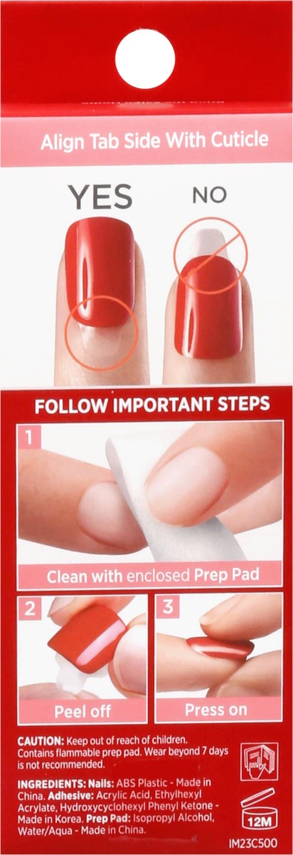 slide 5 of 9, Impress Short Nail Kit, 30 ct
