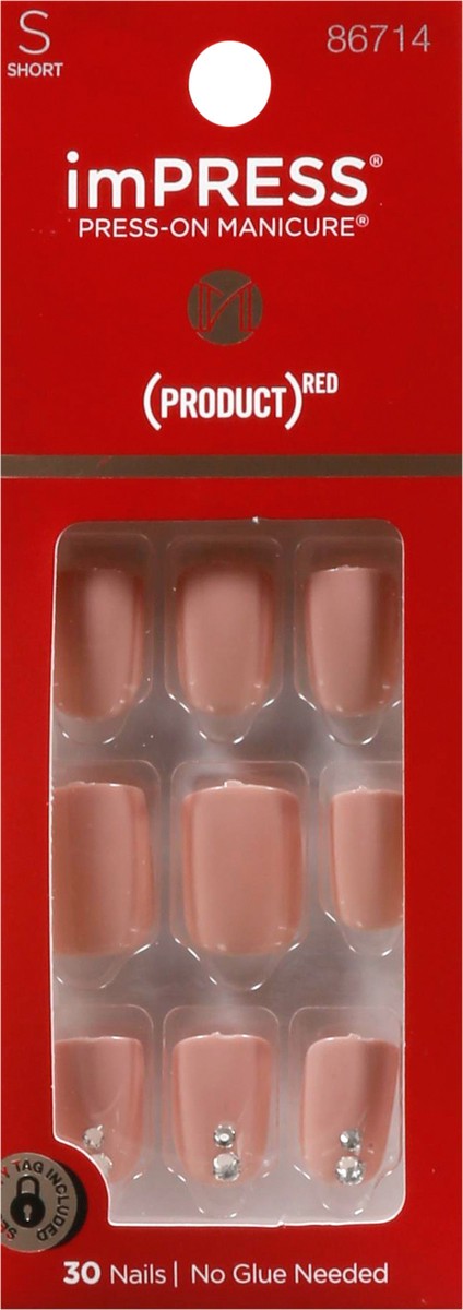 slide 6 of 9, Impress Short Nail Kit, 30 ct