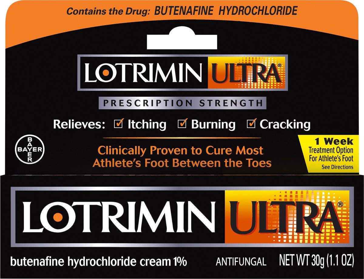 slide 6 of 6, Lotrimin Ultra Prescription Strength Antifungal 30 gr Card, 30 gal