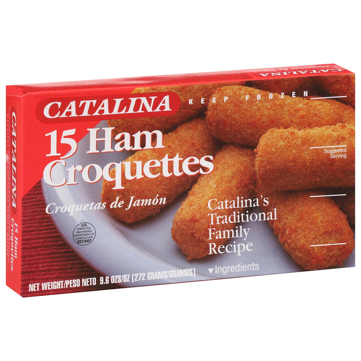 slide 3 of 9, Catalina Ham Croquettes 15 ea, 15 ct