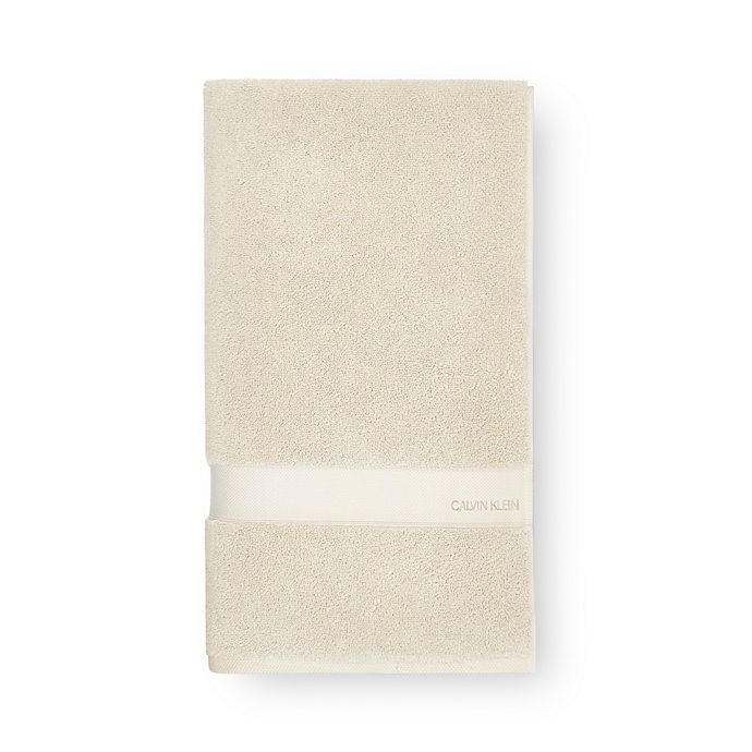 slide 1 of 3, Calvin Klein Tracy Bath Towel - Beige, 1 ct