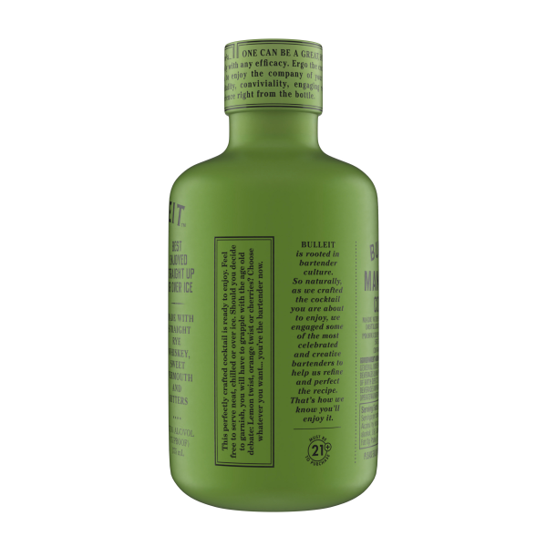 slide 8 of 10, Bulleit Manhattan Cocktail, 375 ml