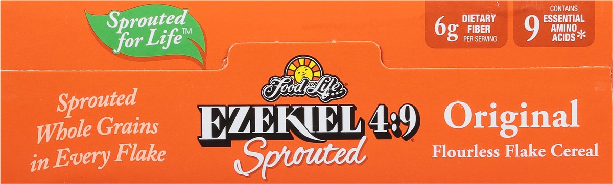 slide 9 of 9, Ezekiel 4:9 Sprouted Flourless Flake Original Cereal 14 oz, 1 ct