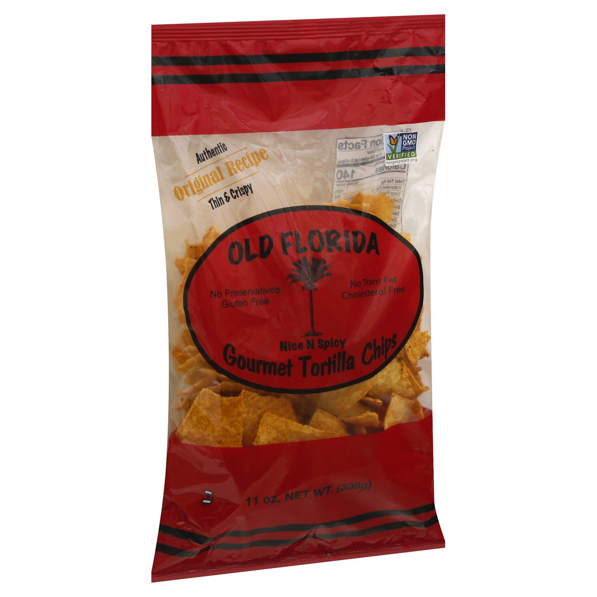 slide 9 of 9, Old Florida Gourmet Products Spicy Tortilla Chips, 12 oz