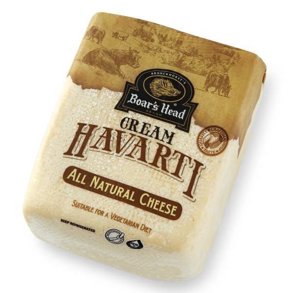 slide 1 of 1, Boar's Head Cream Havarti Cheese, per lb