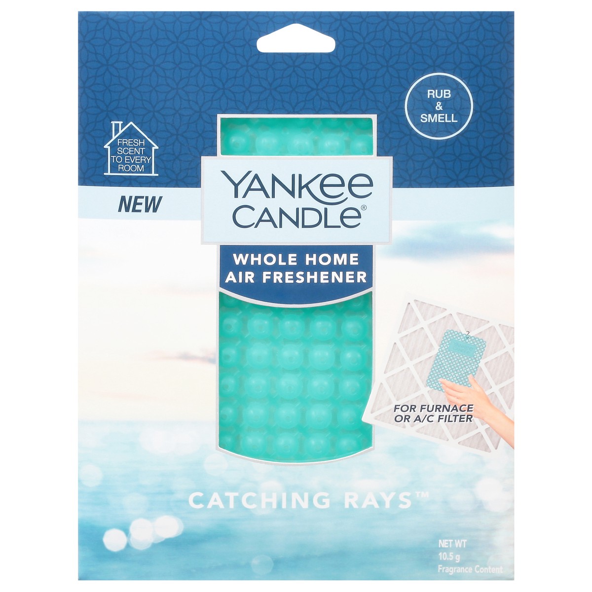 slide 1 of 9, Yankee Candle Whole Home Catching Rays Air Freshener 10.5 g, 10.50 g