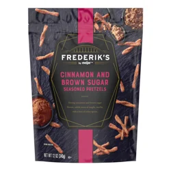 Frederik's By Meijer Frederiks By Meijer Frederiks Seasoned Pretzels Cinn Brown Sugar 12 Oz