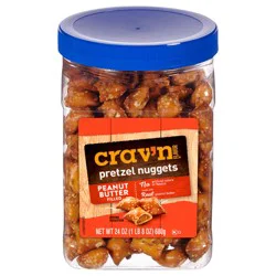 Crav'n Flavor Filled Peanut Butter Pretzel Nuggets 24 oz