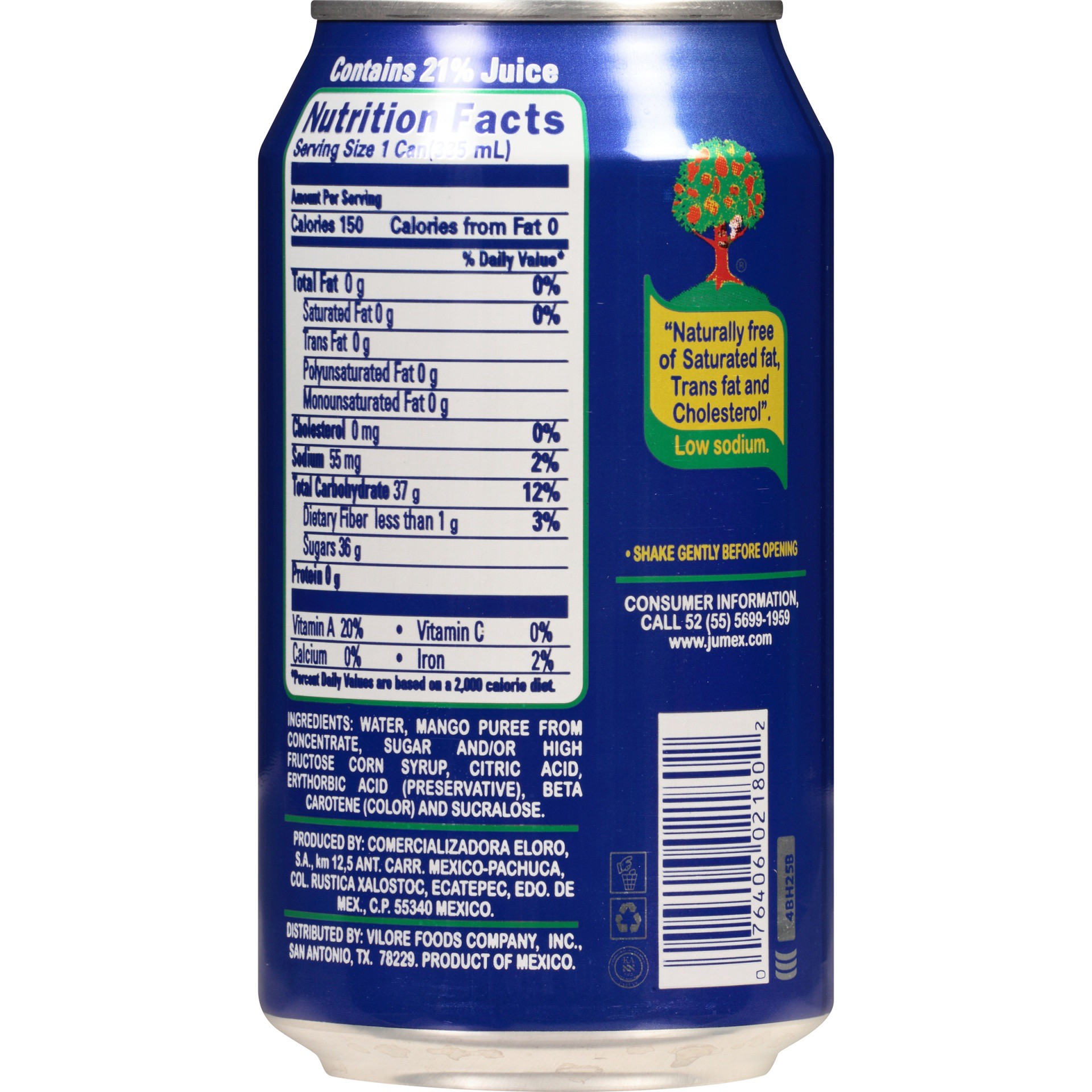 slide 2 of 6, Jumex Mango Nectar from Concentrate 11.3 fl oz, 11.3 fl oz