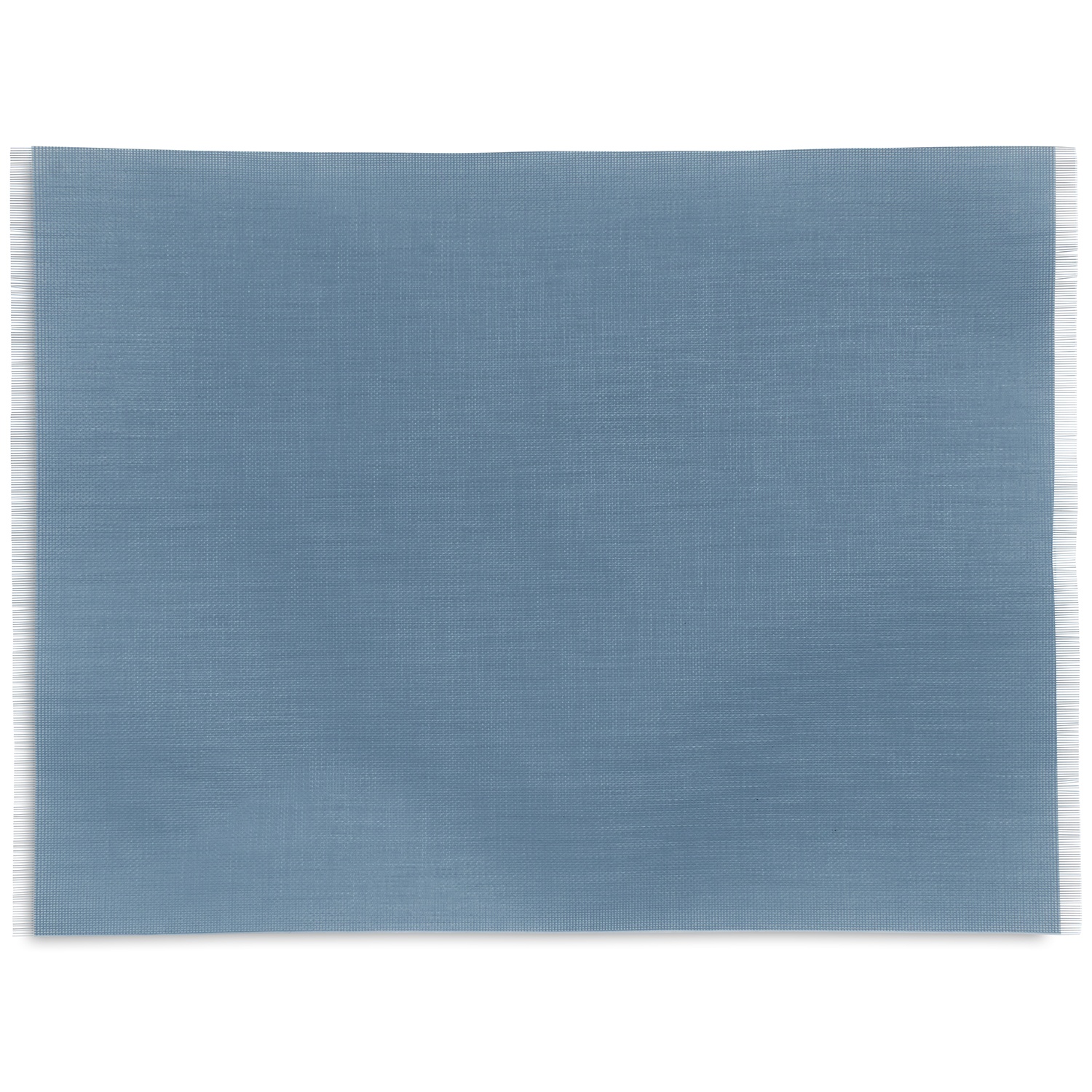 slide 1 of 1, Chilewich Fringe Placemat, Blue, 17.5 in x 13 in