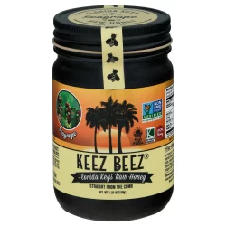 Keez Beez Florida Keys Seagrape Raw Honey 1 lb