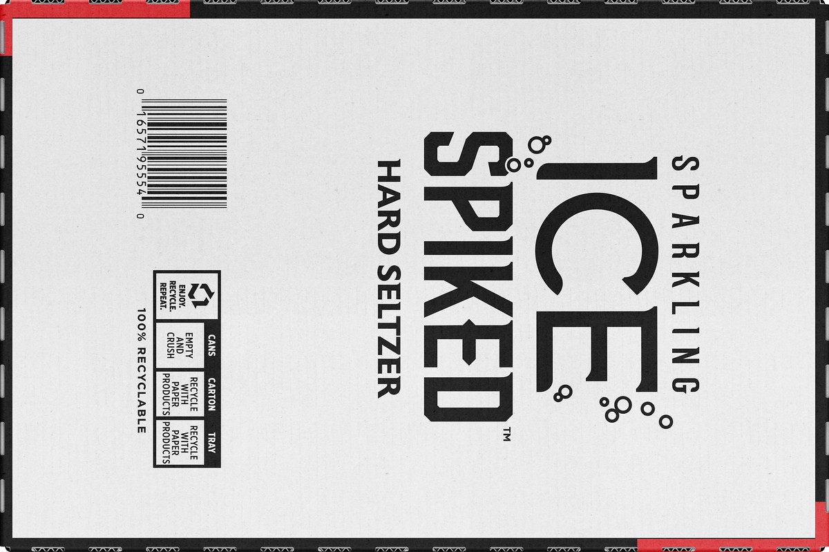 slide 7 of 11, Sparkling Ice Spiked Variety 2/12pk/12oz Case, 288 fl oz