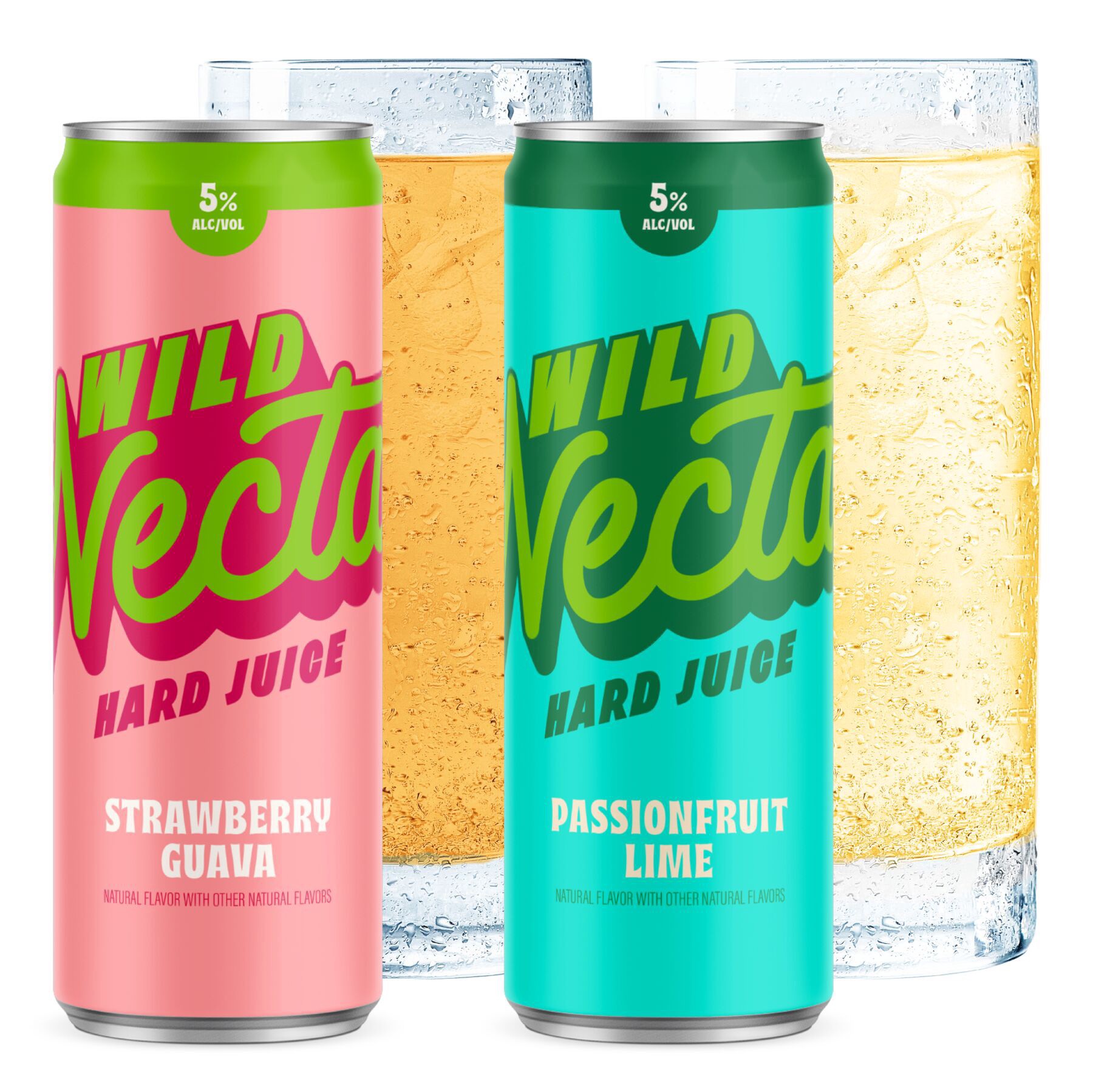 slide 2 of 4, New Belgium Wild Nectar, Hard Juice, 8 Pack, 12 fl oz Cans, 5% ABV, 8 ct