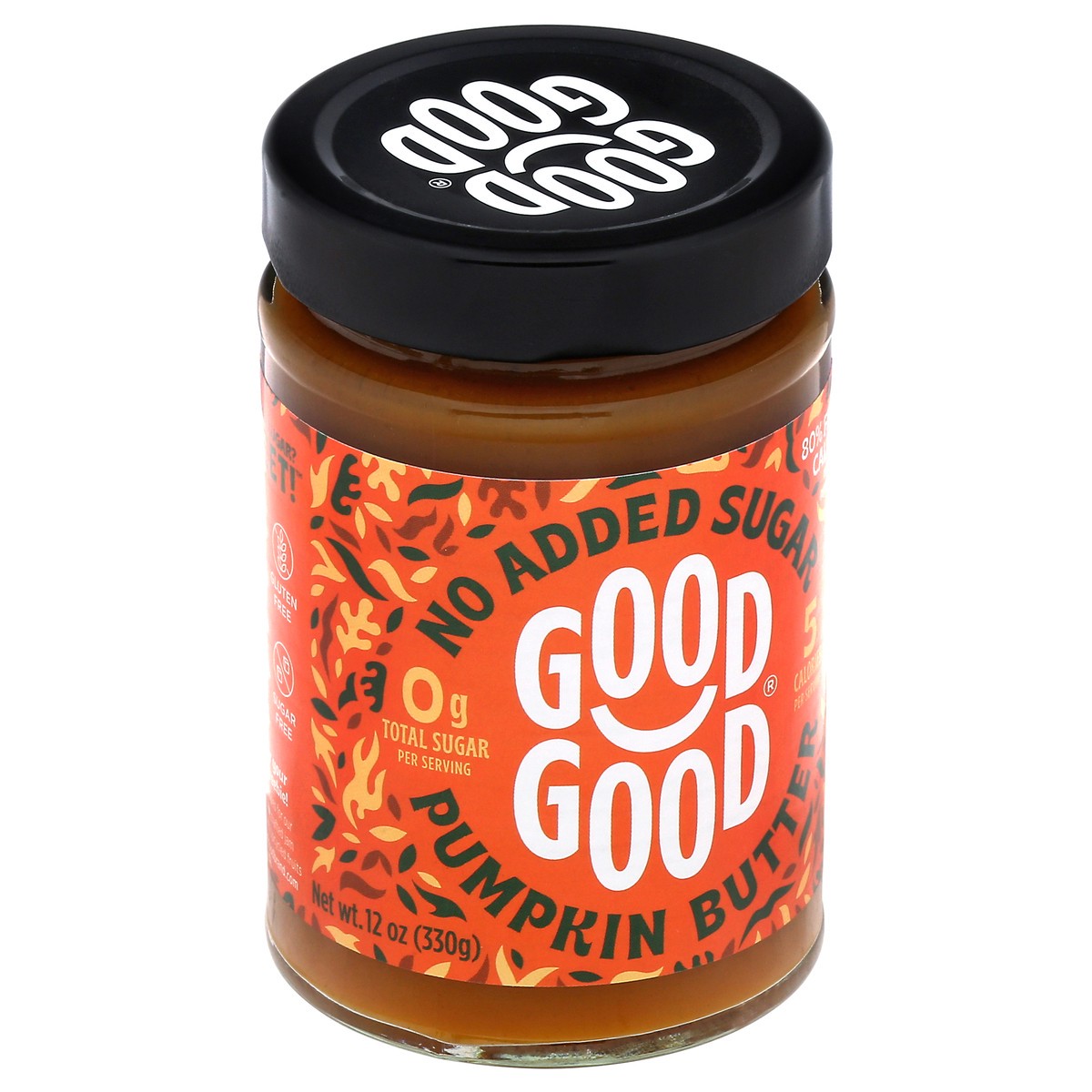 slide 2 of 4, Good Good No Added Sugar Pumpkin Butter 12 oz, 12 oz