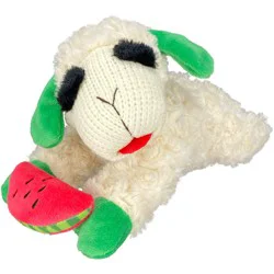MultiPet Summer Watermelon Lamb Chop Dog Toy 1 ct | shipt