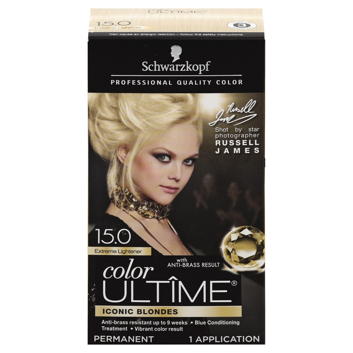 slide 3 of 10, Schwarzkopf Permanent Hair Color 1 ea, 8.4 oz