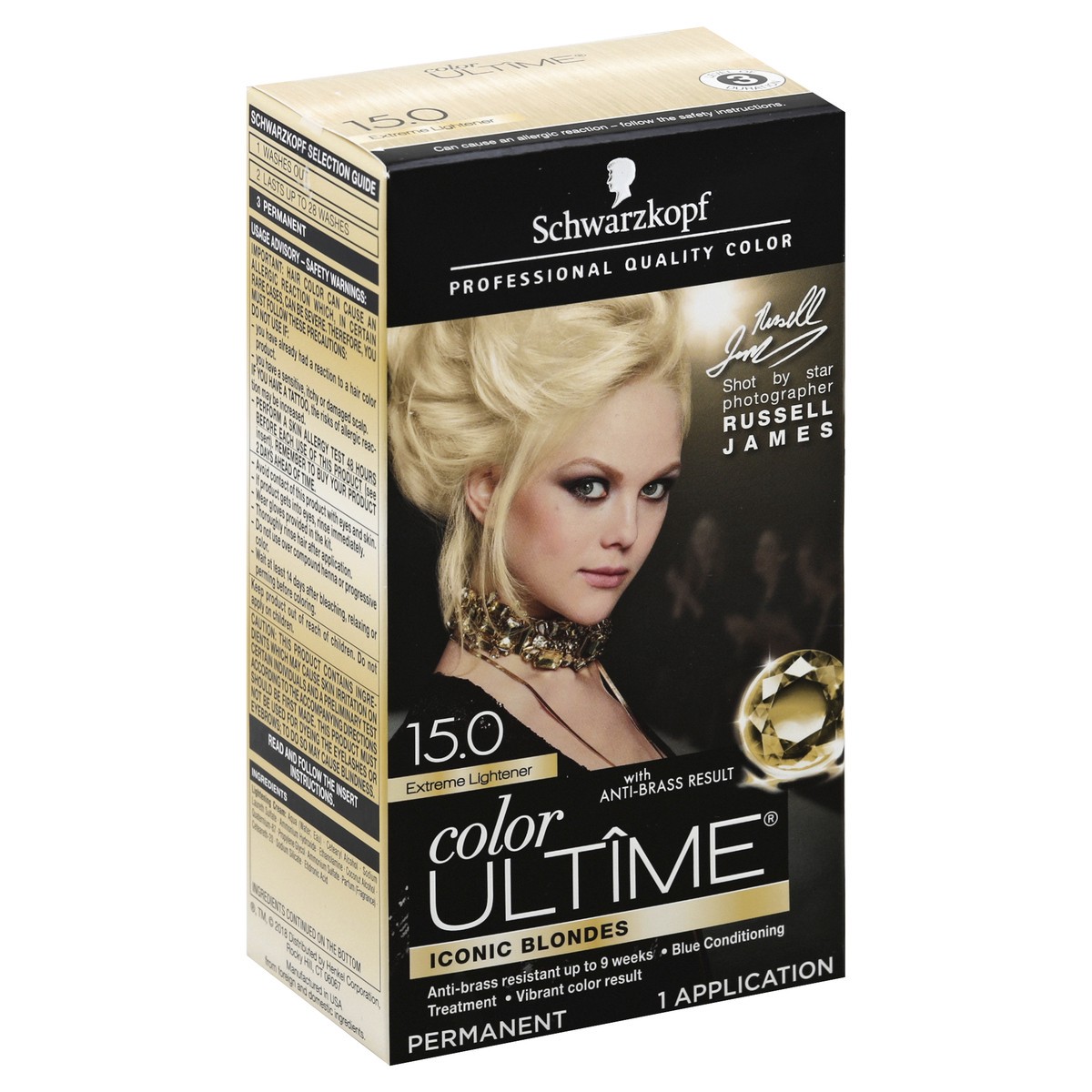 slide 4 of 10, Schwarzkopf Permanent Hair Color 1 ea, 8.4 oz