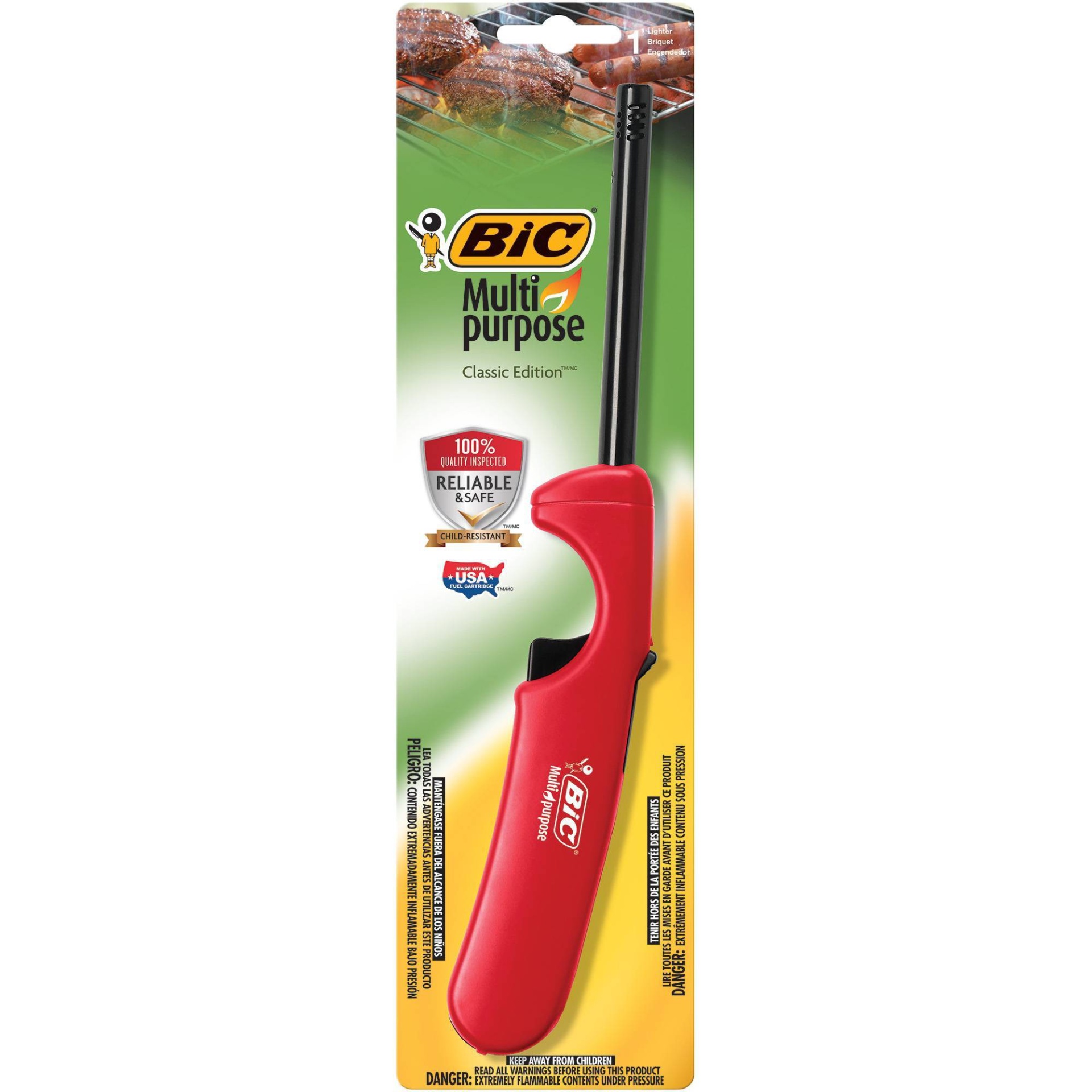slide 1 of 8, BIC Multi-Purpose Lighter, 1 ct