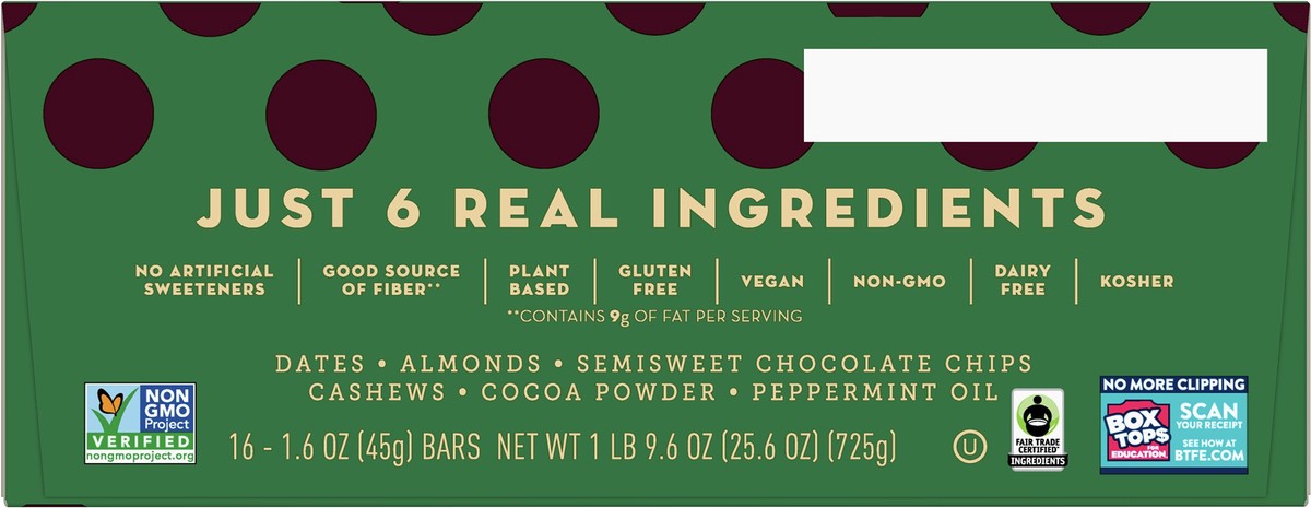 slide 3 of 12, LÄRABAR 16 Pack Mint Chip Brownie Fruit & Nut Bar 16 ea, 16 ct